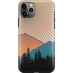 Golden Hour | Mountain Sunset Case iPhone Case get.casely Classic iPhone 11 Pro Max