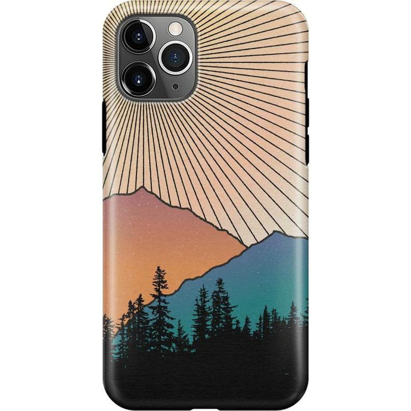 Golden Hour | Mountain Sunset Case iPhone Case get.casely Classic iPhone 11 Pro Max
