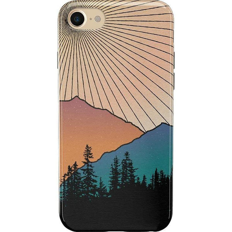 Golden Hour | Mountain Sunset Case iPhone Case get.casely Classic iPhone SE (2020 & 2022)