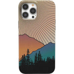 Golden Hour | Mountain Sunset Case iPhone Case get.casely Classic + MagSafe® iPhone 13 Pro Max