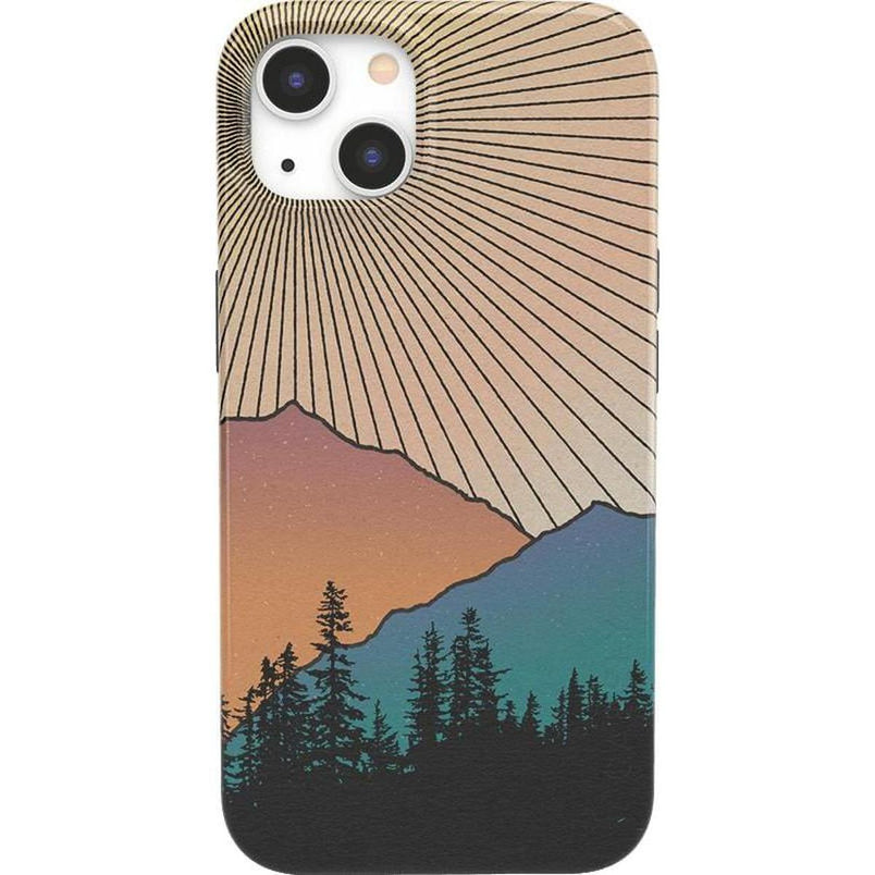 Golden Hour | Mountain Sunset Case iPhone Case get.casely Classic + MagSafe® iPhone 13