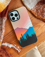 Golden Hour | Mountain Sunset Case iPhone Case get.casely