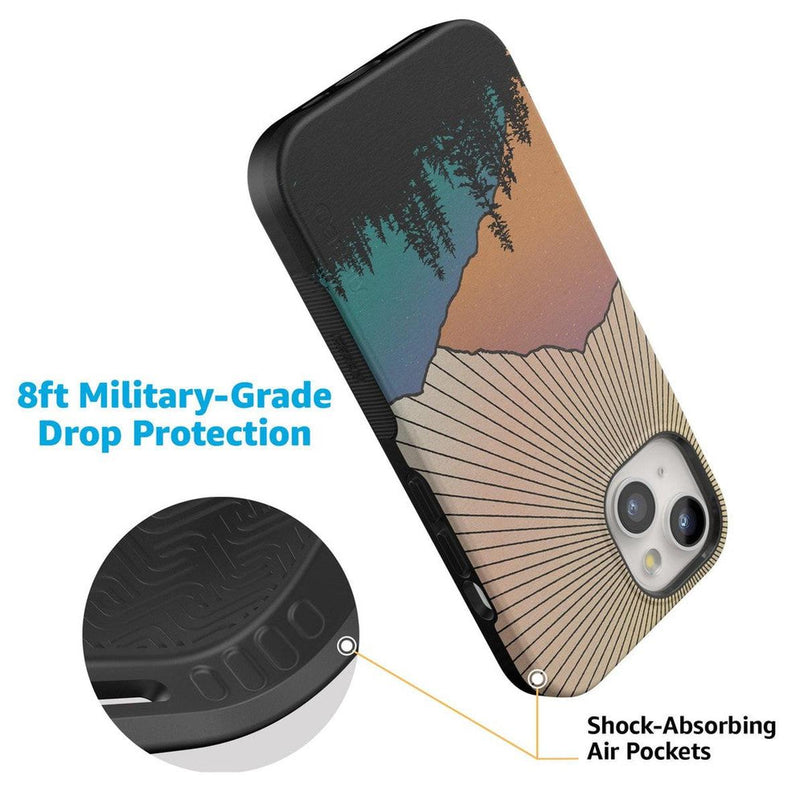 Golden Hour | Mountain Sunset Case iPhone Case get.casely 