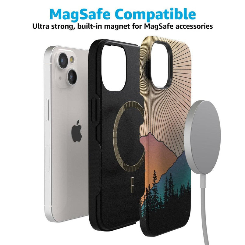 Golden Hour | Mountain Sunset Case iPhone Case get.casely 