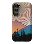 Golden Hour | Mountain Sunset Samsung Case Samsung Case Casetry Galaxy S23 Plus