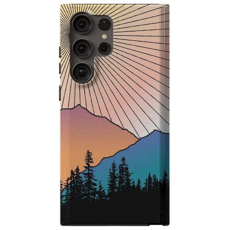 Golden Hour | Mountain Sunset Samsung Case Samsung Case Casetry