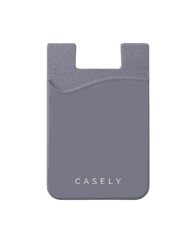 Gray Silicon Wallet SHOPSTORM_HIDDEN_PRODUCT Casely Club 