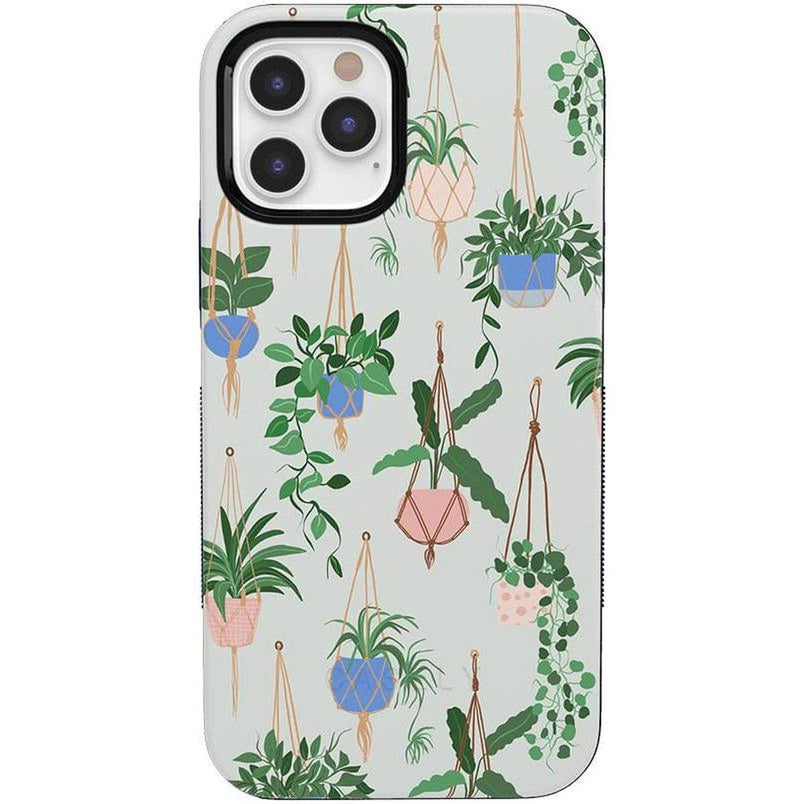 Hanging Around | Potted Plants Floral Case iPhone Case get.casely Bold iPhone 12 Pro Max
