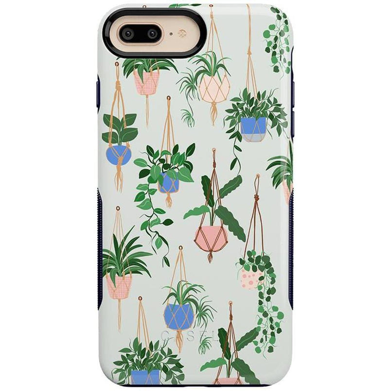 Hanging Around | Potted Plants Floral Case iPhone Case get.casely Bold iPhone 6/7/8 Plus