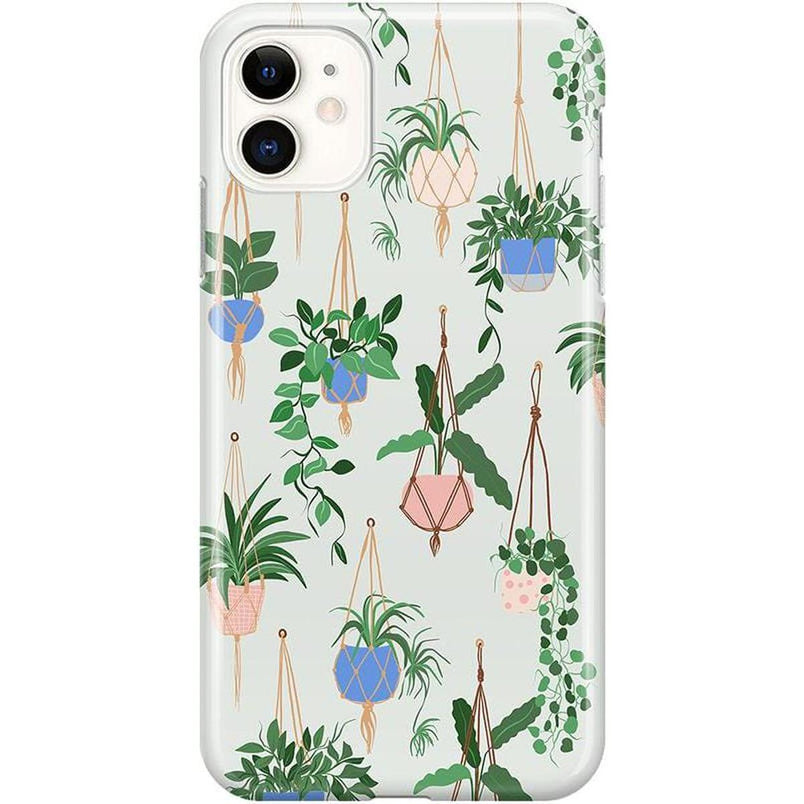 Hanging Around | Potted Plants Floral Case iPhone Case get.casely Classic iPhone 11