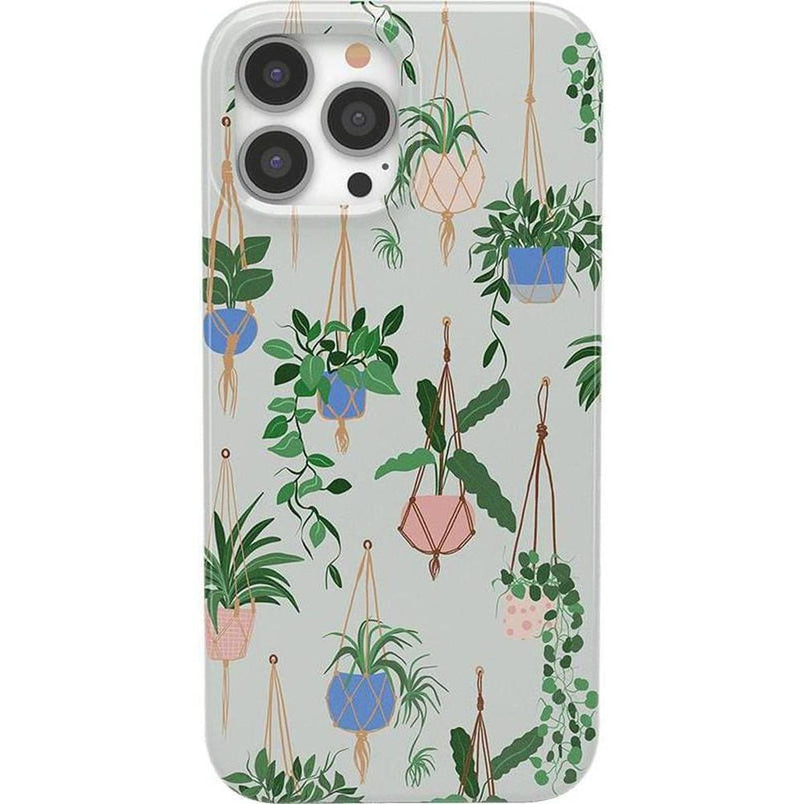 Hanging Around | Potted Plants Floral Case iPhone Case get.casely Classic + MagSafe® iPhone 13 Pro