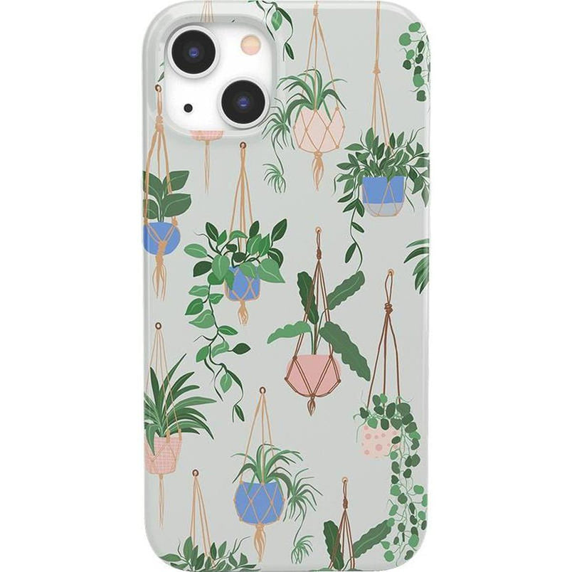 Hanging Around | Potted Plants Floral Case iPhone Case get.casely Classic + MagSafe® iPhone 13