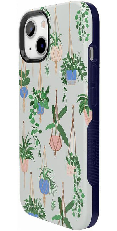 Hanging Around | Potted Plants Floral Case iPhone Case get.casely