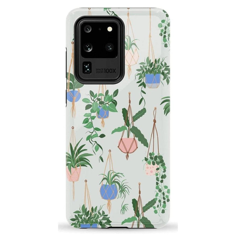 Hanging Around | Potted Plants Floral Samsung Case Samsung Case Casetry Galaxy S20 Ultra