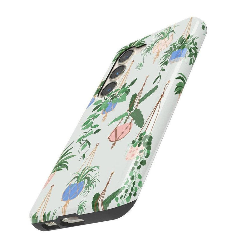 Hanging Around | Potted Plants Floral Samsung Case Samsung Case Casetry
