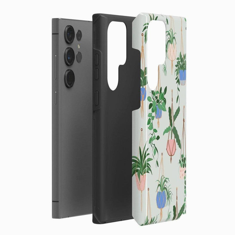 Hanging Around | Potted Plants Floral Samsung Case Samsung Case Casetry Galaxy S23 Ultra