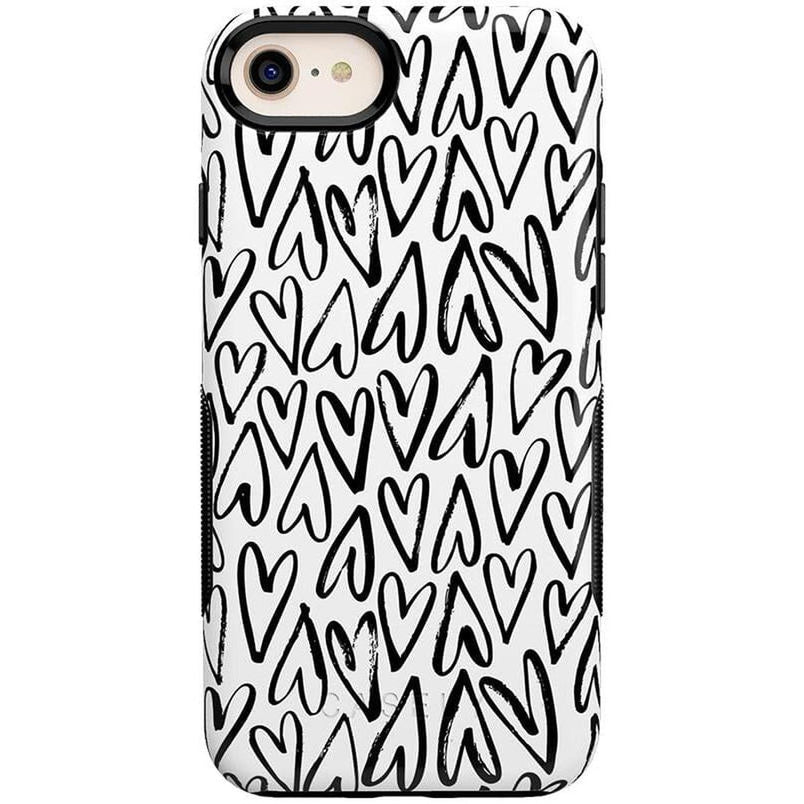 Heart Throb | Endless Hearts Case iPhone Case get.casely Bold iPhone 6/7/8