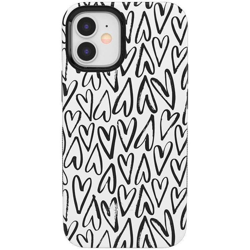 Heart Throb | Endless Hearts Case iPhone Case get.casely Bold iPhone 12 Mini