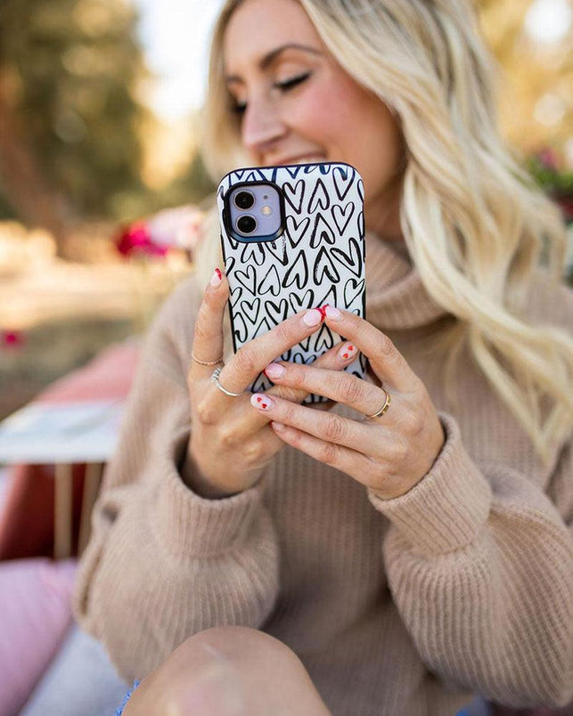 Heart Throb | Endless Hearts Case iPhone Case get.casely