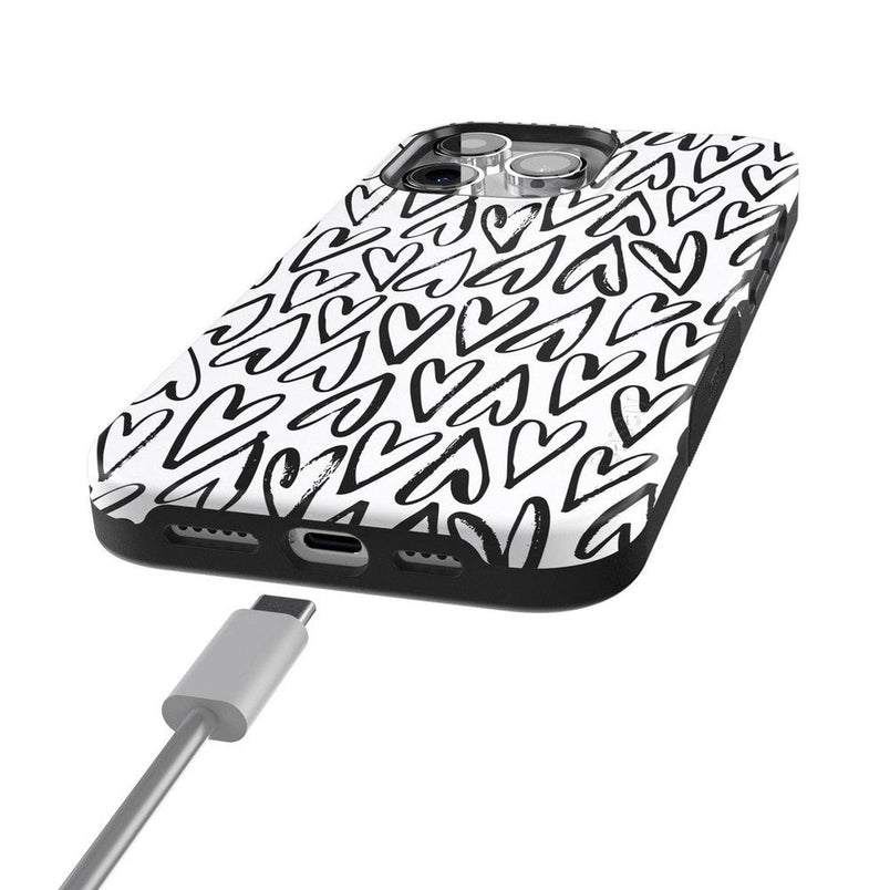 Heart Throb | Endless Hearts Case iPhone Case get.casely