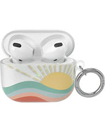 Here Comes the Sun | Colorblock Sunset AirPods Case AirPods Case get.casely AirPods 3 Case 