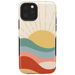 Here Comes the Sun | Colorblock Sunset Case iPhone Case get.casely Bold iPhone 11 Pro Max
