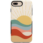 Here Comes the Sun | Colorblock Sunset Case iPhone Case get.casely Bold iPhone 6/7/8 Plus