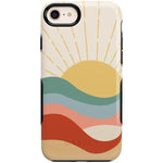 Here Comes the Sun | Colorblock Sunset Case iPhone Case get.casely Bold iPhone 6/7/8