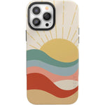 Here Comes the Sun | Colorblock Sunset Case iPhone Case get.casely Bold + MagSafe® iPhone 13 Pro