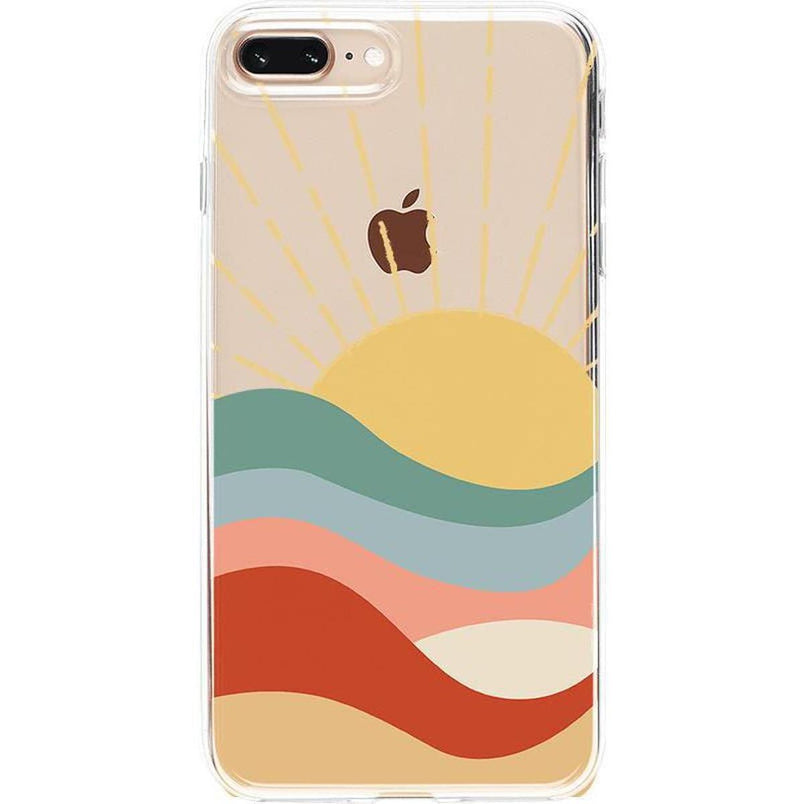 Here Comes the Sun | Colorblock Sunset Case iPhone Case get.casely Classic iPhone 6/7/8 Plus