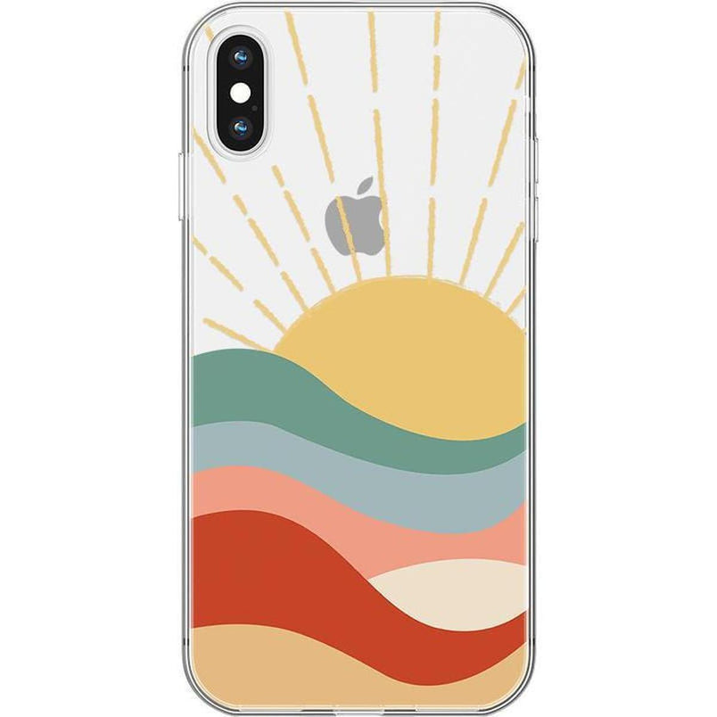 Here Comes the Sun | Colorblock Sunset Case iPhone Case get.casely Classic iPhone XS Max