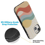 Here Comes the Sun | Colorblock Sunset Case iPhone Case get.casely 