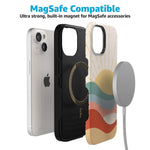 Here Comes the Sun | Colorblock Sunset Case iPhone Case get.casely 