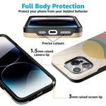 Here Comes the Sun | Colorblock Sunset Case iPhone Case get.casely 