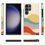 Here Comes the Sun | Colorblock Sunset Samsung Case Samsung Case Casetry