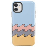 High Tide | Layered Ocean Waves Case iPhone Case get.casely Bold iPhone 11 
