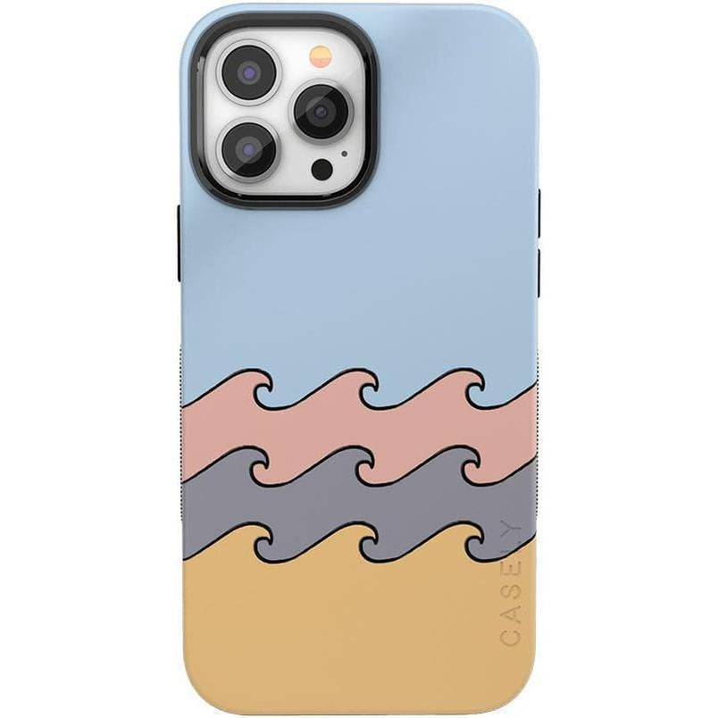 High Tide | Layered Ocean Waves Case iPhone Case get.casely Bold + MagSafe® iPhone 13 Pro 