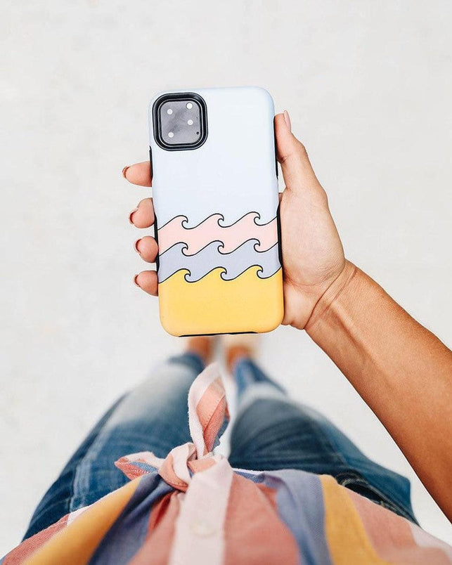 High Tide | Layered Ocean Waves Case iPhone Case get.casely 
