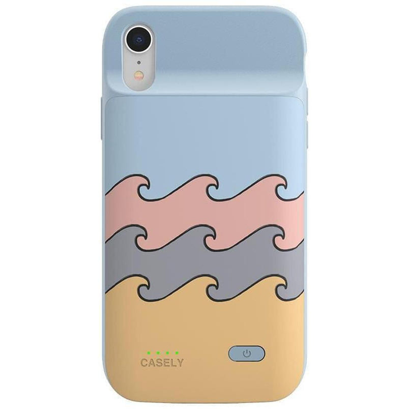 High Tide | Layered Ocean Waves Case iPhone Case get.casely Power 2.0 iPhone XR 