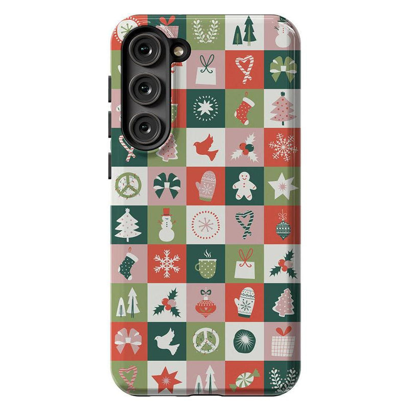 Holiday Square | Advent Calendar Case Phone Case Casetry Essential Galaxy S23