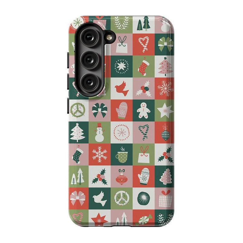 Holiday Square | Advent Calendar Case Phone Case Casetry Essential Galaxy S22 Plus