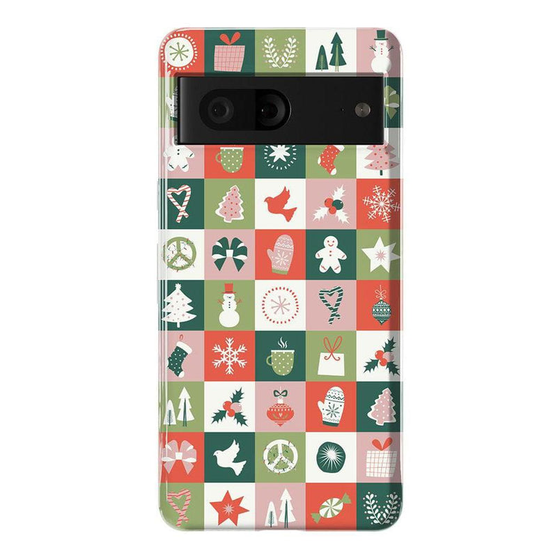 Holiday Square | Advent Calendar Case Phone Case Casetry Essential Google Pixel 7