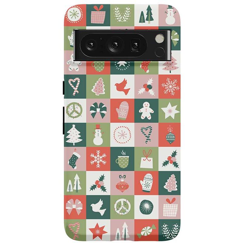 Holiday Square | Countdown to Christmas Case Phone Case Casetry Essential Google Pixel 8 Pro