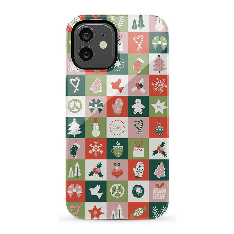 Holiday Square | Advent Calendar Case Phone Case Casetry Essential iPhone 12