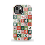Holiday Square | Advent Calendar Case Phone Case Casetry Essential + MagSafe® iPhone 13 Mini