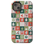 Holiday Square | Advent Calendar Case Phone Case Casetry Essential + MagSafe® iPhone 14 Plus