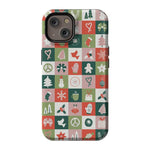 Holiday Square | Advent Calendar Case Phone Case Casetry Essential + MagSafe® iPhone 14