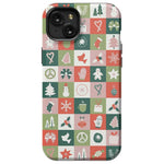 Holiday Square | Advent Calendar Case Phone Case Casetry Essential + MagSafe® iPhone 15 Plus