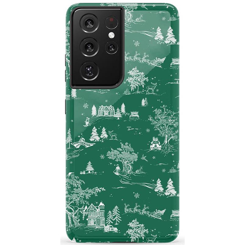 Home for the Holidays | Mountain Town Case Phone Case Casetry Essential Galaxy S22 Ultra