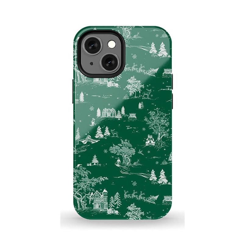 Home for the Holidays | Mountain Town Case Phone Case Casetry Essential + MagSafe® iPhone 13 Mini